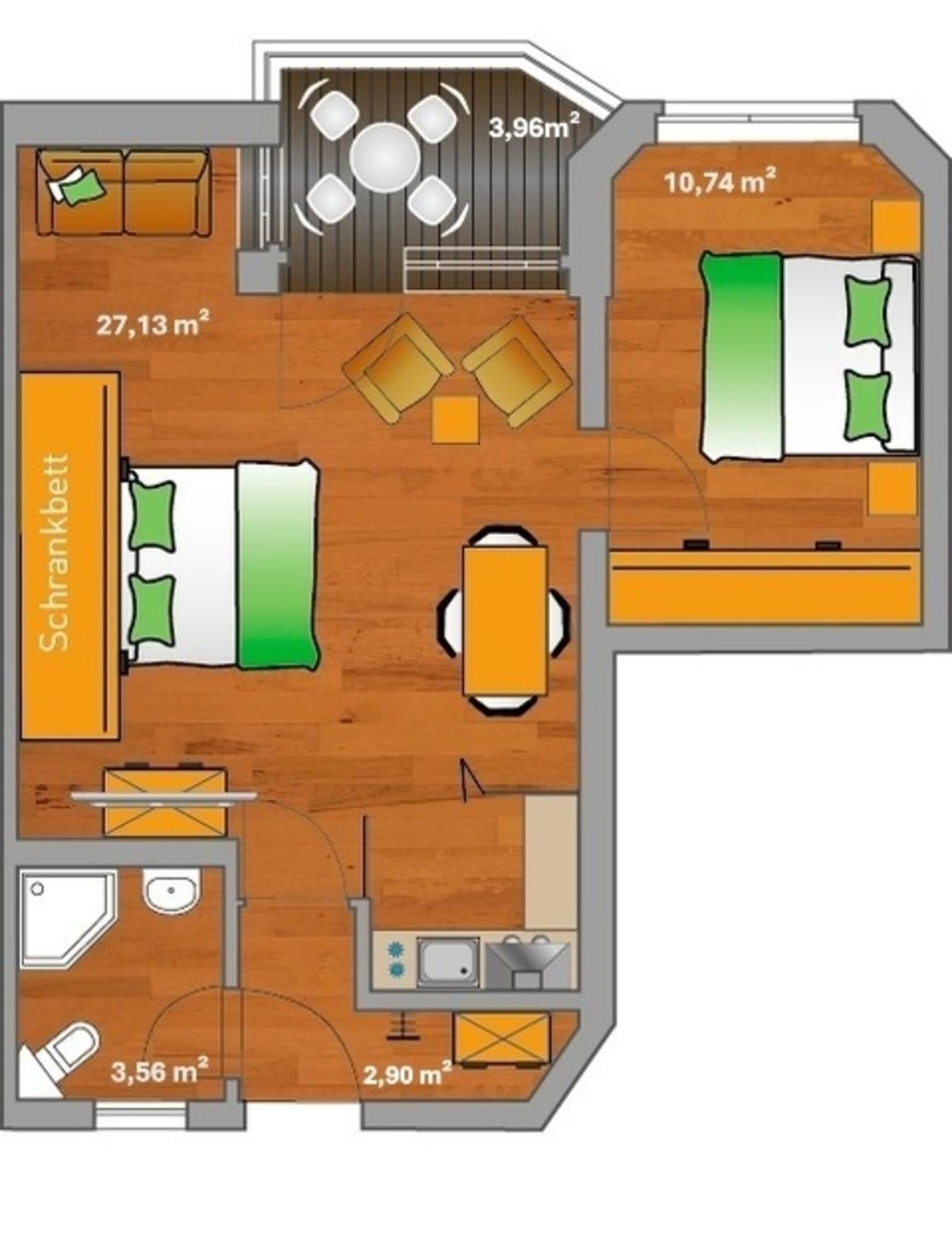 Апартаменты Ancora Marina Haus 1 Nr 08, Typ 2 Нойштадт  Экстерьер фото